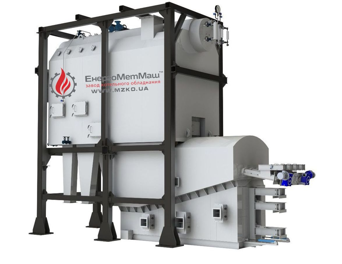 Водотрубные котлы на твердом топливе и биомассе 